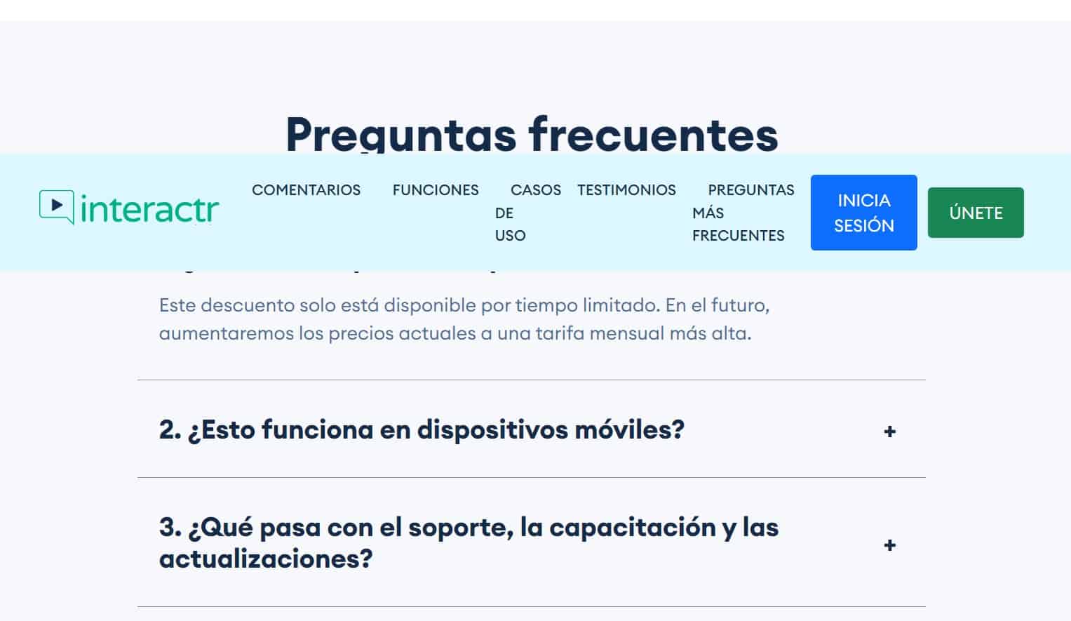 faq atecion al cliente