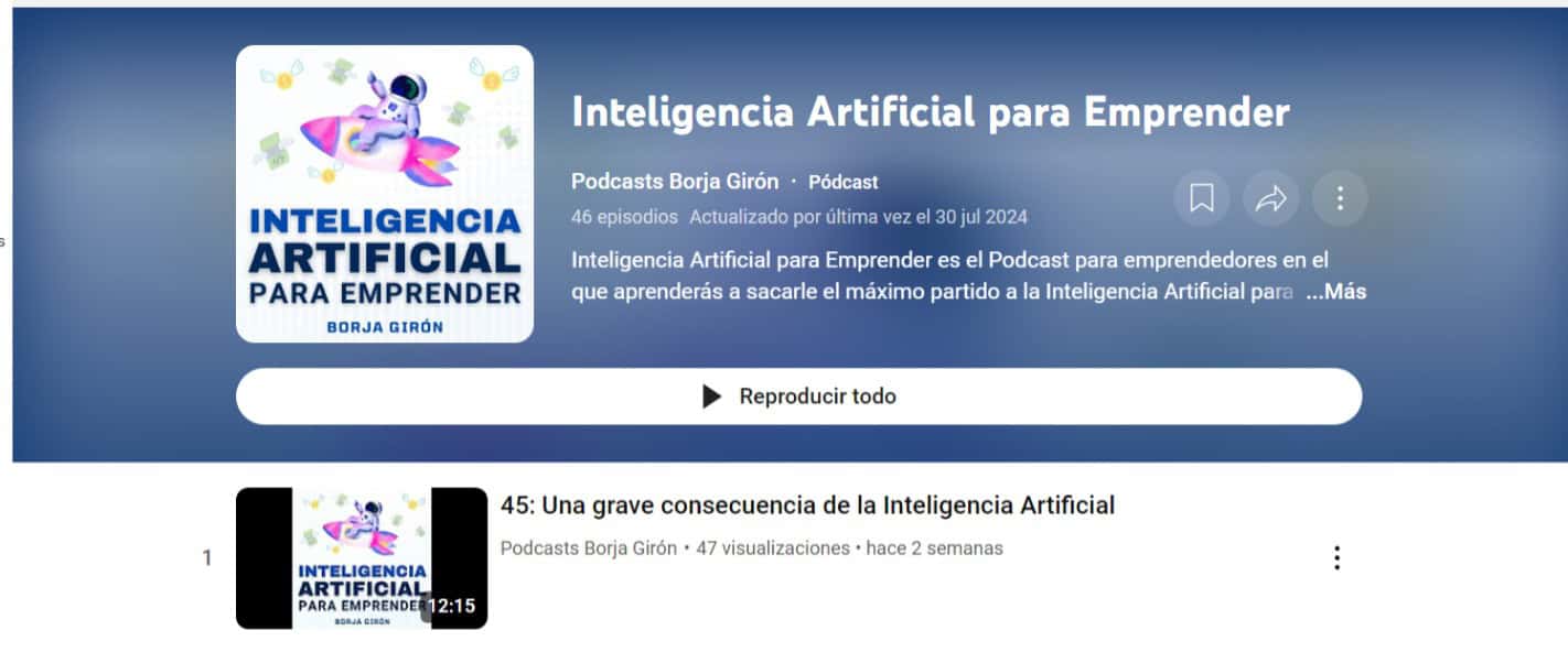 inteligencia artificial para emprender