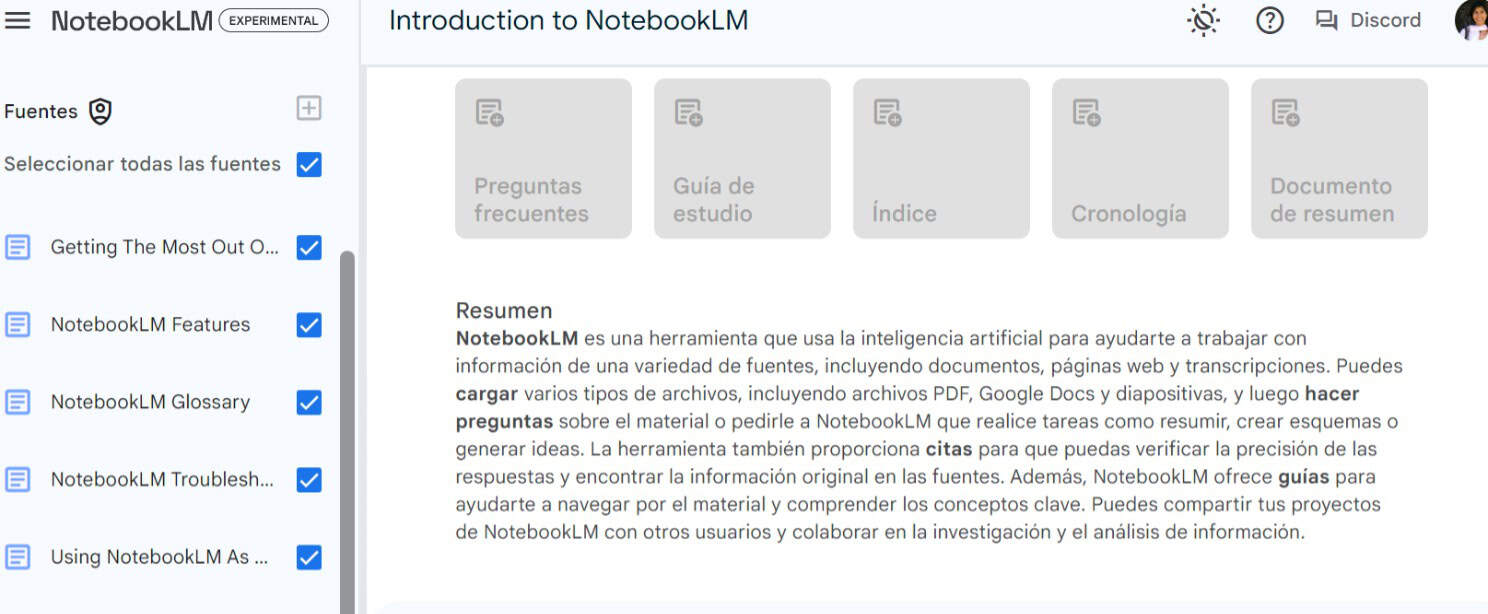 notebooklm funciones